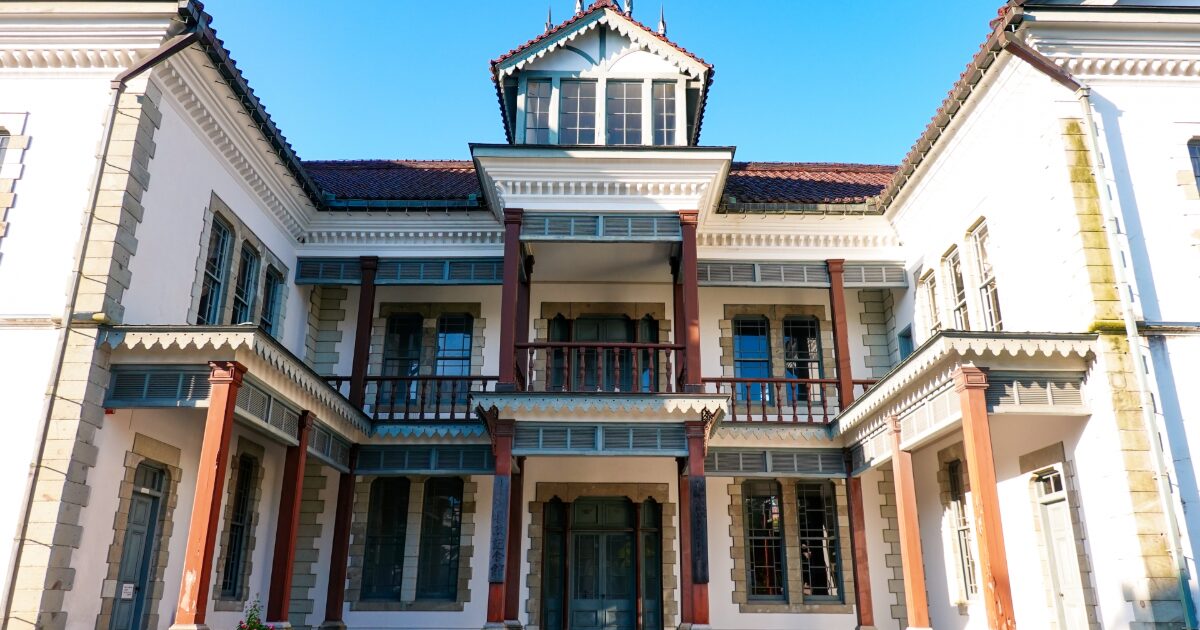 旧第四銀行住吉町支店の洋風建築